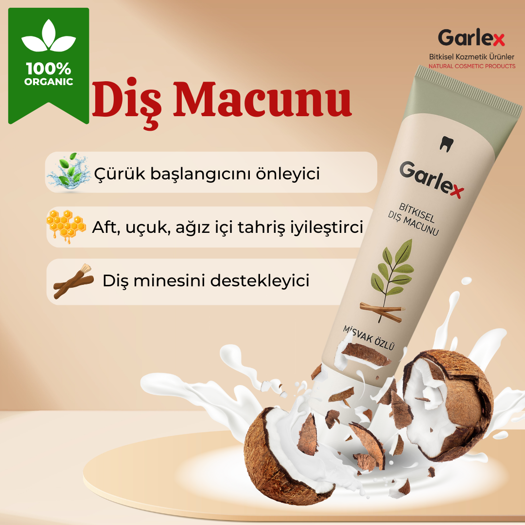 Bitkisel Diş Macunu