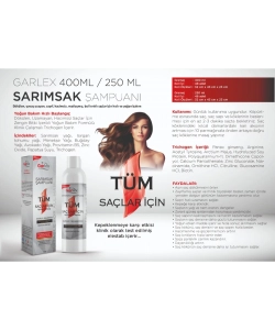 Garlex Sarımsak Şampuanı Tüm Saçlar İçin 250 ml