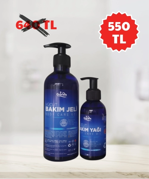 Vücut Bakım Jeli + Vücut Bakım Yağı
