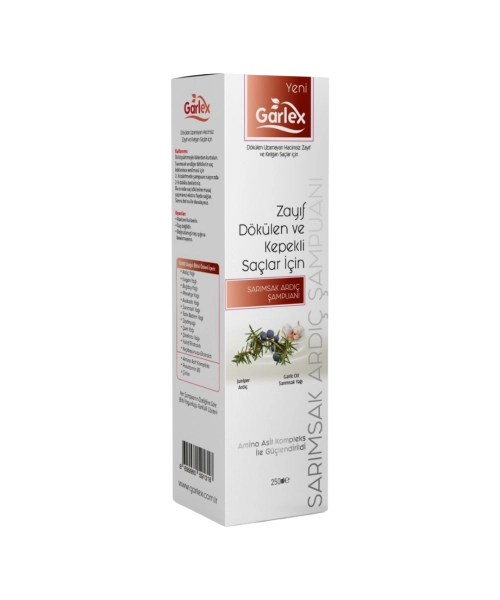 Garlex Sarımsak & Ardıç Şampuanı 250 ml
