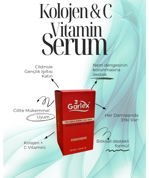 Garlex Kolojen & C Vitamin Serumu 30 ml