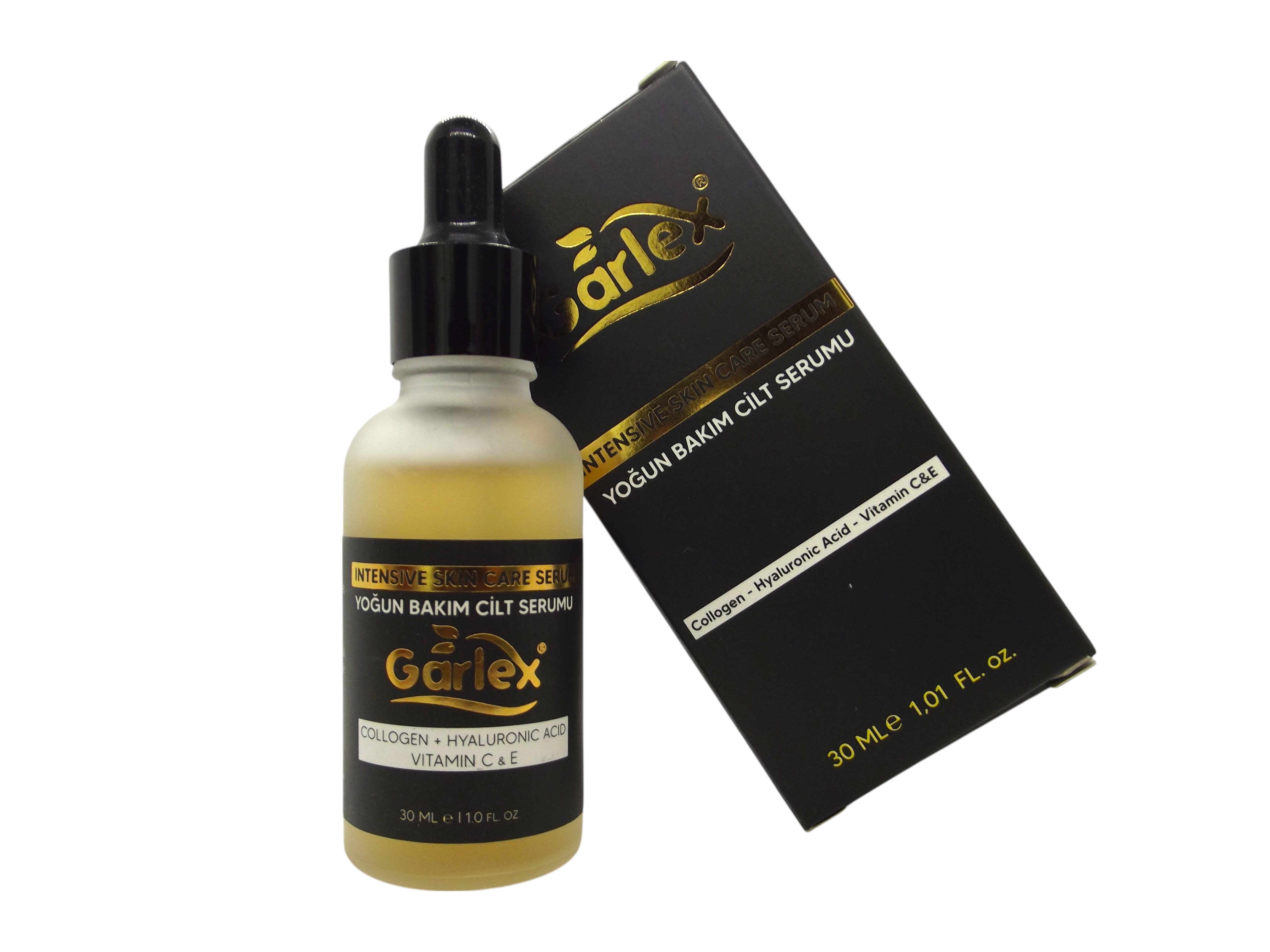 Garlex Kolajen Hyaluronik C&E Vitamin Cilt Serumu 30 ml