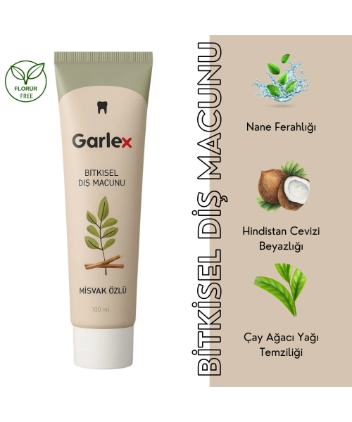 Garlex Bitkisel Diş Macunu 100 ml