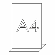 A4 T Tipi Dikey