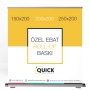 Özel Ebat Rollup Banner
