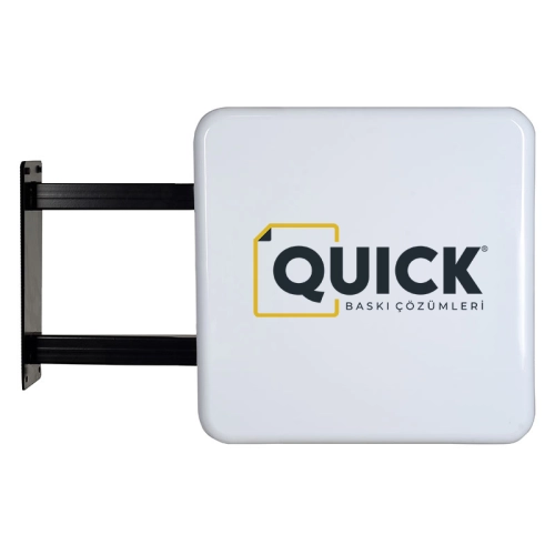 Kare Düz Ayaklı Fener Tabela