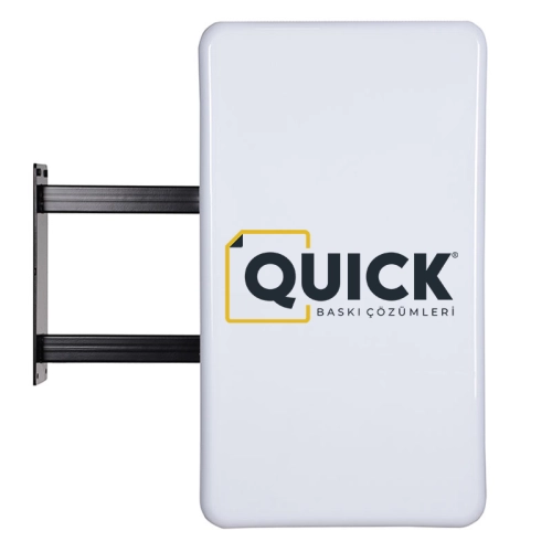 Dikdörtgen Düz Ayaklı Fener Tabela