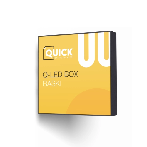 Q-LED Lightbox Baskı