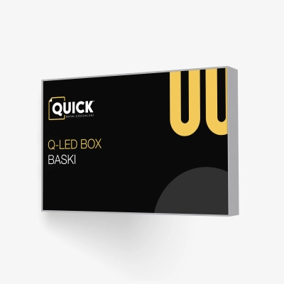 Q-LED Lightbox Baskı