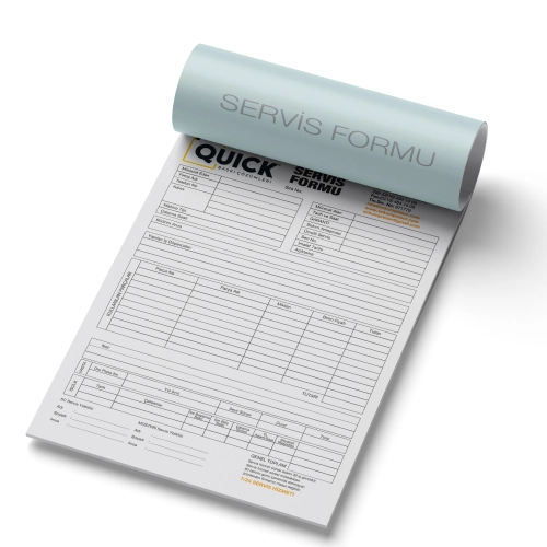 Servis Form Baskı