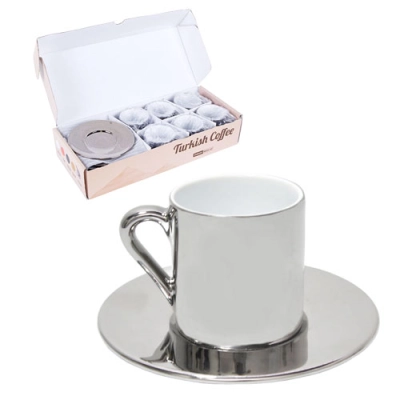 Yaldız 6'lı Fincan Seti