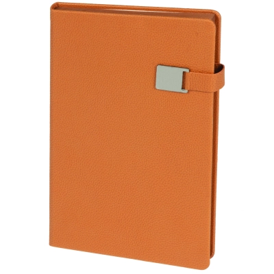 Metal Klipsli Termo Deri Defter