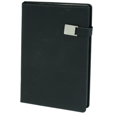 Metal Klipsli Termo Deri Defter