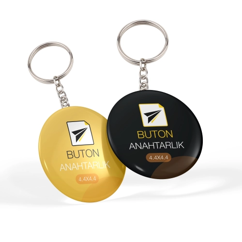 Anahtarlık Rozet Baskı