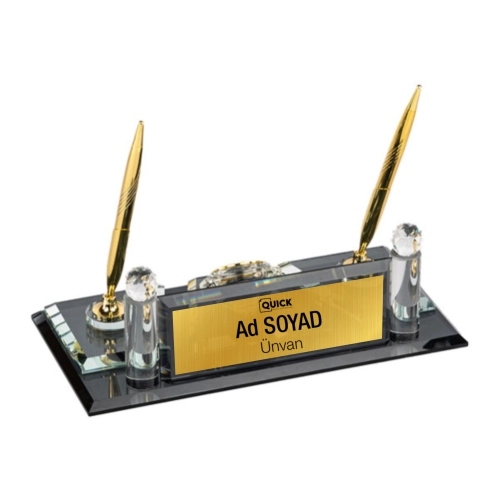 Premium Cam Masa İsimliği