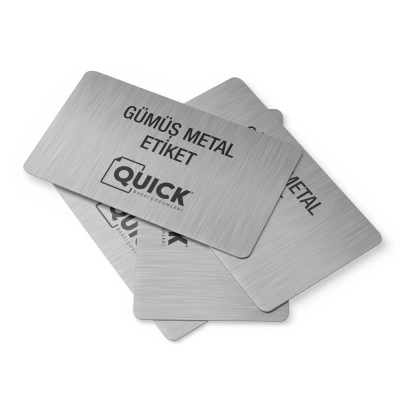 Metal Etiket Baskı (0.45mm)
