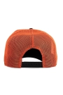 BlackBörk Preium Trucker 7 Numara Logolu Unisex Siyah-Turuncu Şapka