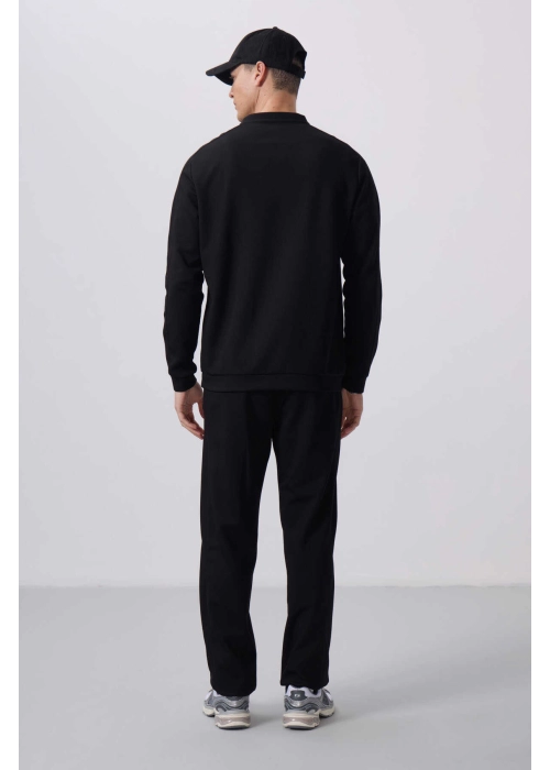 Femora Yüzeyi Dokulu Oversize Erkek Eşofman Takım