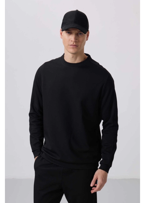 Femora Yüzeyi Dokulu Oversize Erkek Eşofman Takım