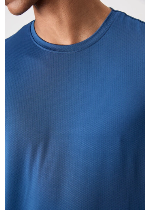 Femora O Yaka Standart Kalıp Aktif Spor Erkek T-Shirt