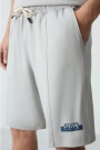 Femora Oversize Taş Rengi Şort Takım | Pamuklu Kalın Dokulu Erkek Basic Takım - Maksimum Konfor!
