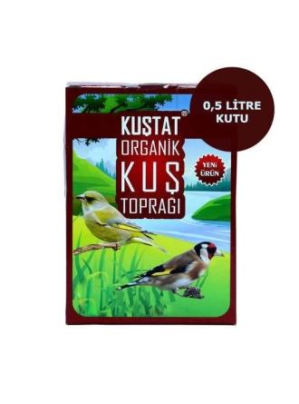 Kuştat Organik Kuş Toprağı 0.5 Litre