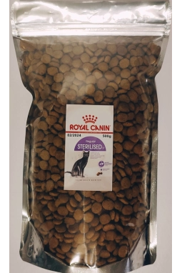 Royal Canin Sterilised 37 Kısırlaştırılmış Yetişkin Kuru Kedi Maması 500 Gr (Bölünmüş)