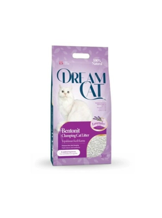 Dream Cat Lavantalı Bentonit Kedi Kumu 10 Lt