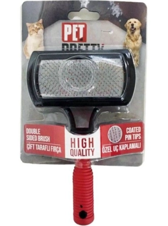 Pet Pretty Çift Taraflı Fırça Tarak