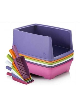 Petwork Relax Yarım Kapalı Kedi Tuvaleti