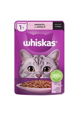 Whiskas Somonlu Pounch 85 Gr Kedi Yaş Maması