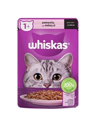 Whiskas Somonlu Pounch 85 Gr Kedi Yaş Maması