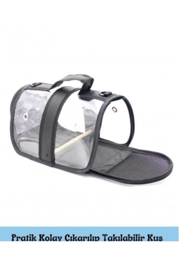 Mamaist Kuş Taşıma Çantası Tünekli