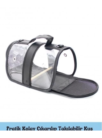Mamaist Kuş Taşıma Çantası Tünekli