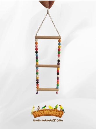 Mamaist Üç Tünekli Merdiven Kuş Salıncağı