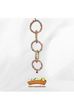 Mamaist Boncuklu Halka Kuş Oyuncağı
