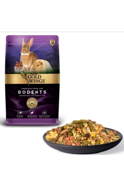 Gold Wings Premium Kemirgen Yemi 1 Kg