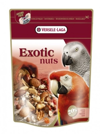 Versele Laga Exotic Nuts Papağanlar için Kuruyemiş Karışımı 750gr   
