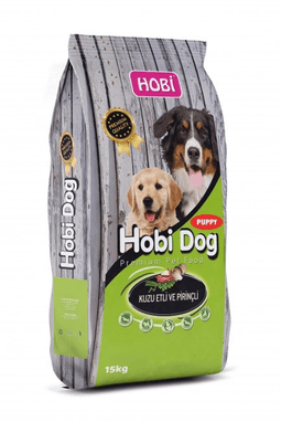 Hobi Hobidog Kuzu Etli Yavru Köpek Maması 15kg