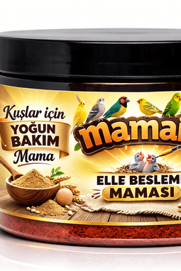 Mamaist Tüm Kuşlar İçin Besleme Ve Yoğun Bakım Maması 500 GR