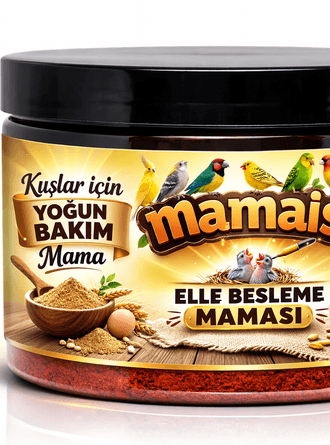 Mamaist Tüm Kuşlar İçin Besleme Ve Yoğun Bakım Maması 500 GR