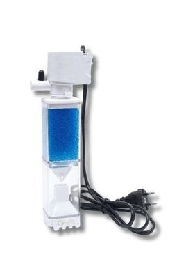 Jingye JY-5200F Beyaz Renk Şeffaf Gövdeli Akvaryum İç Filtresi 10W 600L/H