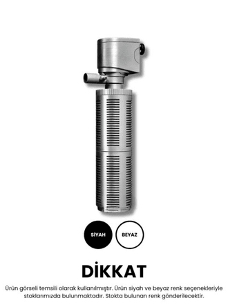 Jingye JY-801F Akvaryum Silindir İç Filtre 15W 880L/H