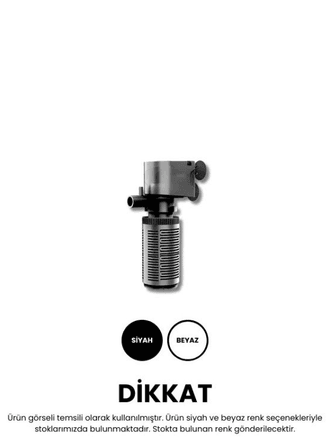 Jingye JY-401F Akvaryum Silindir İç Filtre 4W 400L/H