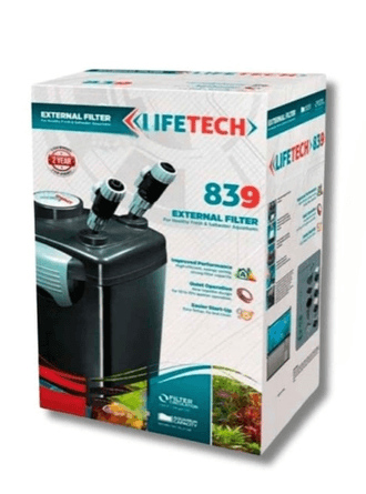 LifeTech 839 Dış Filtre 1500 L/H Dolu
