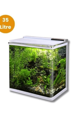 Sobo 745-T-630F-B Beyaz Komple Akvaryum 35 Litre