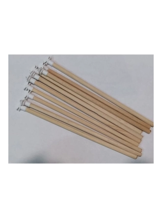 Plastik Başlıklı Tahta Tünek 25 CM