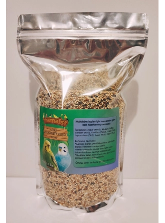 Mamaist Lüks Karışım Muhabbet Kuşu Yemi 1 KG