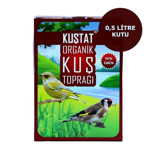Kuştat Organik Kuş Topraği  0.5 Litre