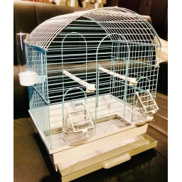 TURKUAZ RENKLİ EV TİPİ KAFES 